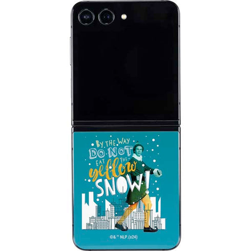 Elf Buddy Don’t Eat Yellow Snow Galaxy Z Flip5 5G Skin